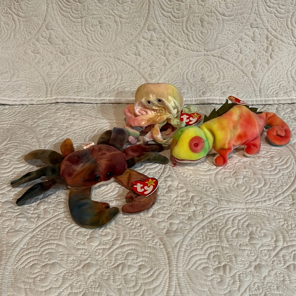 Ty‎ beanie babies, set of three